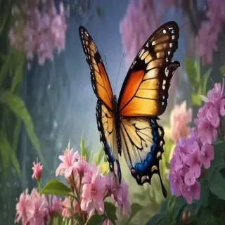 butterfly back ground