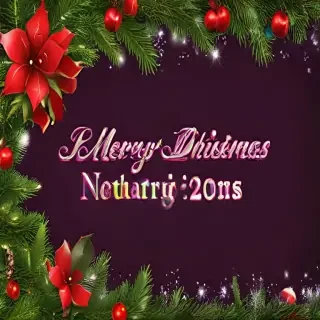 merry christmas no background
