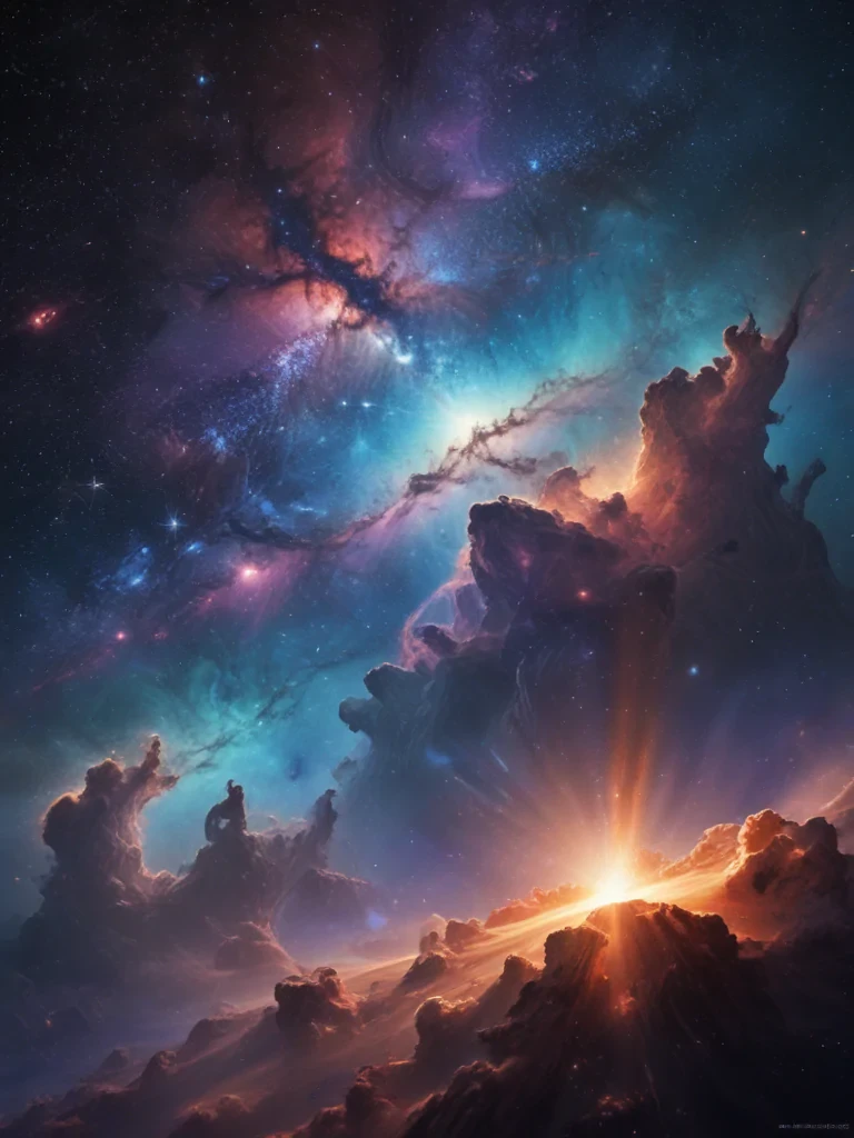 galactic background