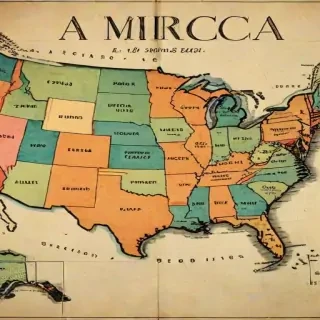 map of america