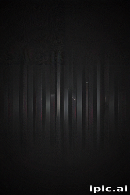 Abstract Dark Background with Vertical Stripes Creating a Modern Aesthetic