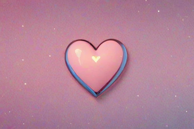aesthetic heart background