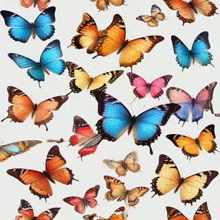 butterflies png transparent