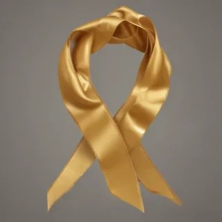 gold ribbon png