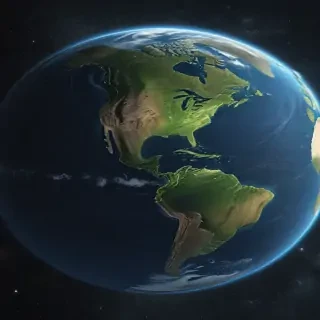 animated pic of earth