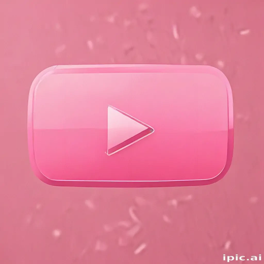 pink youtube logo
