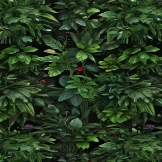 zoom background plants