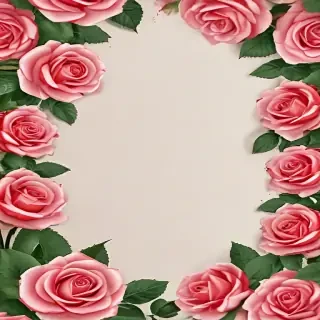 rose border