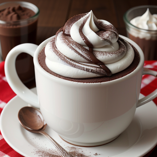 cake in a mug hot chocolate mix