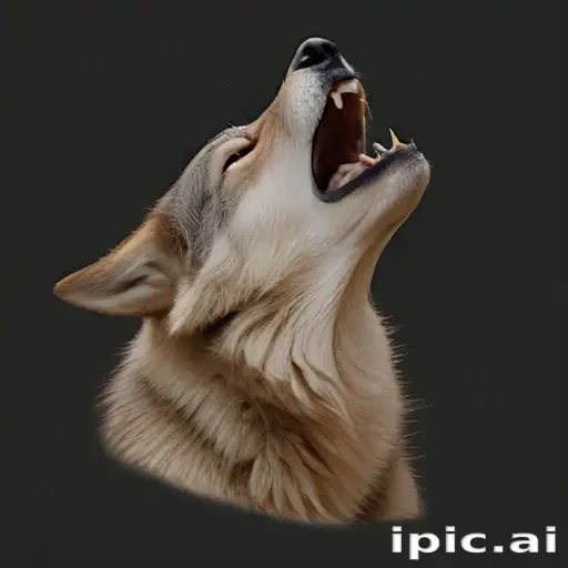 wolf howl png