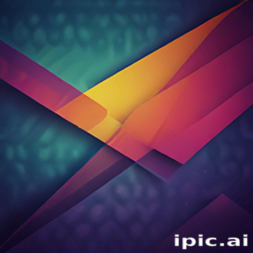 Colorful Abstract Design Featuring Dynamic Geometric Shapes and Vibrant ...