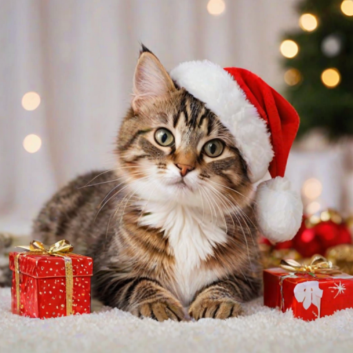 merry christmas cats images