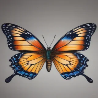 picture of a butterfly drawing