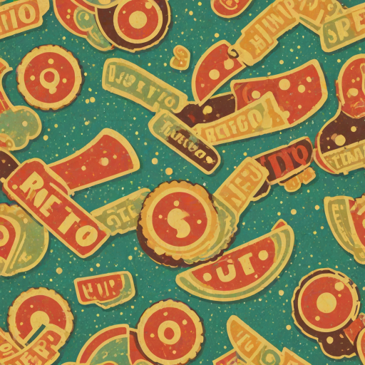 retro background