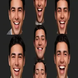 happy face transparent background