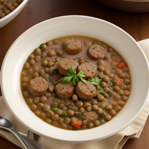 carrabba's soup recipe lentil sausage