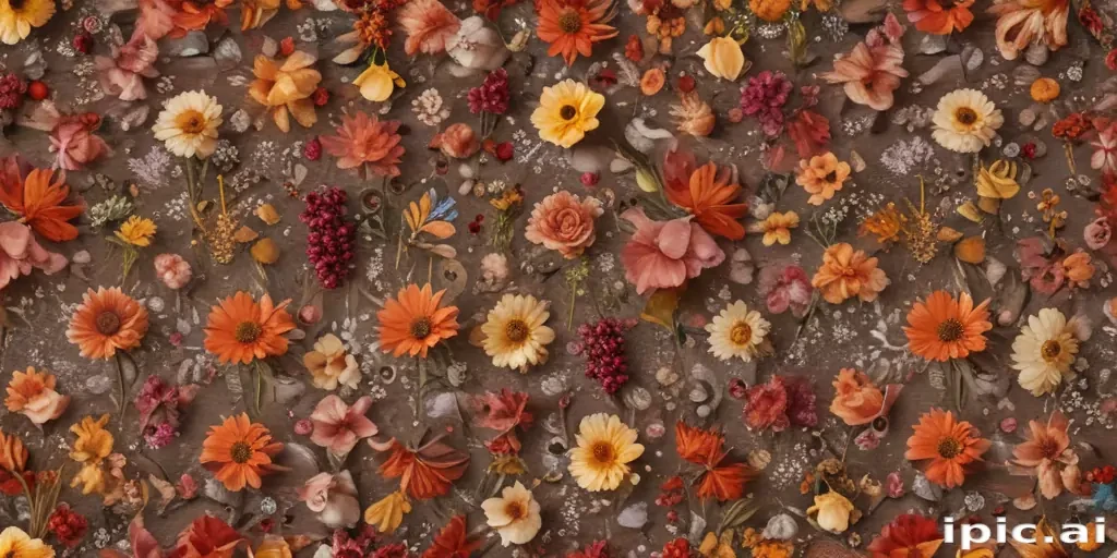 dried flowers png