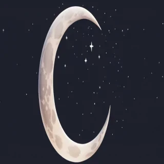 crescent moon png transparent