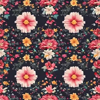 pixel flowers