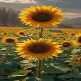 sunflowers aesthetic