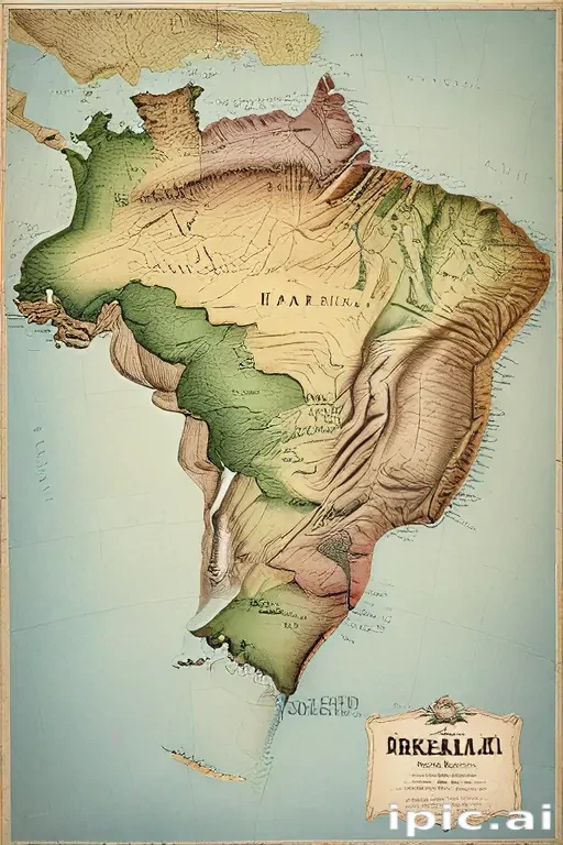 map of brazil