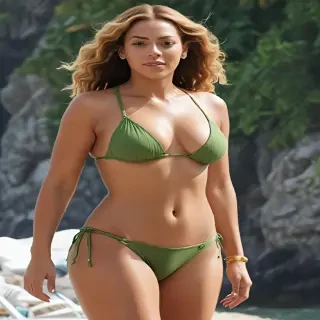 Beyonc� in bikini