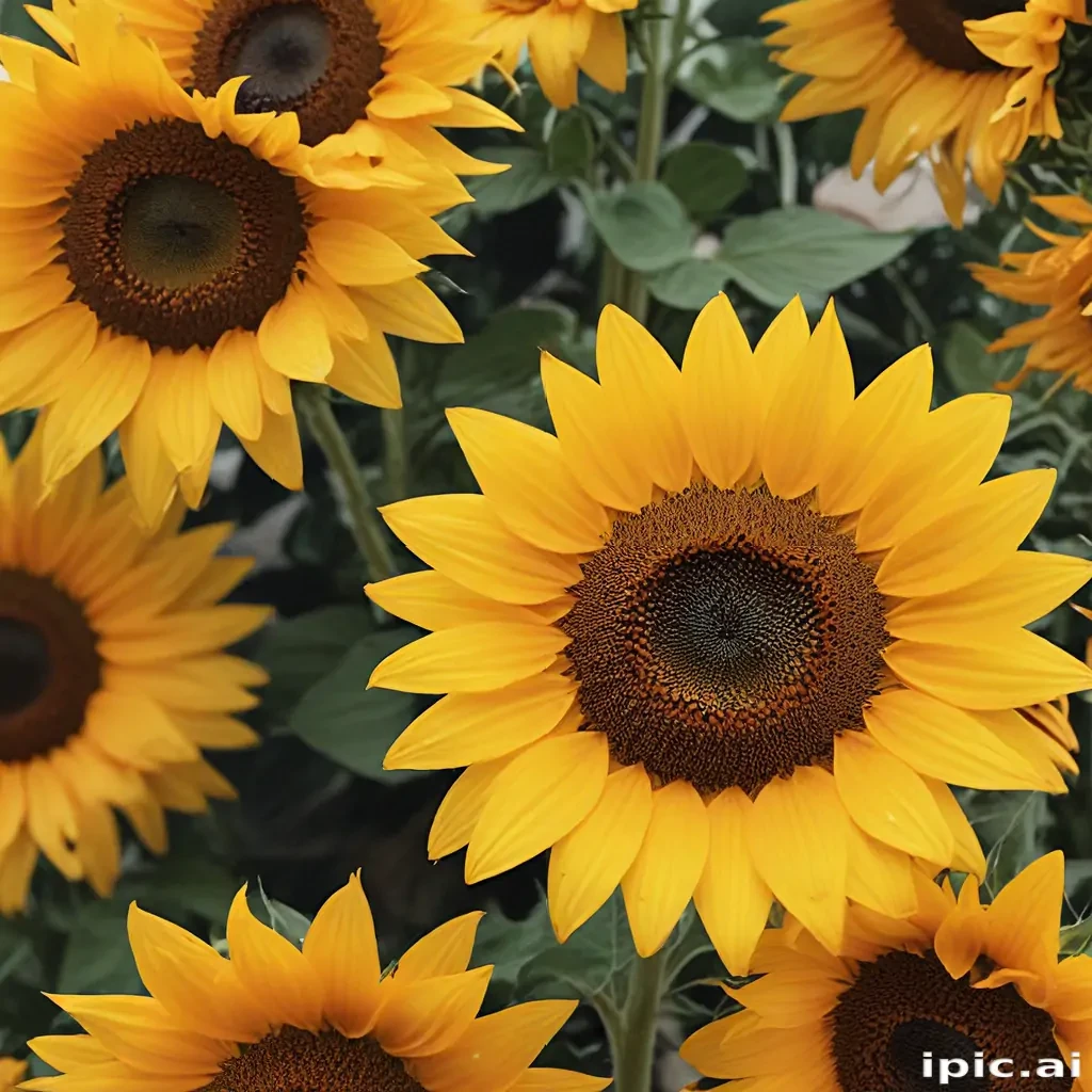 aesthetic sunflower
