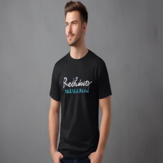 black mockup t shirt
