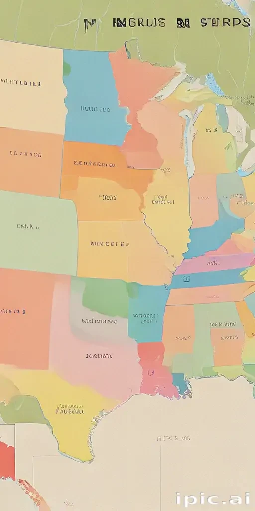 us states on a map