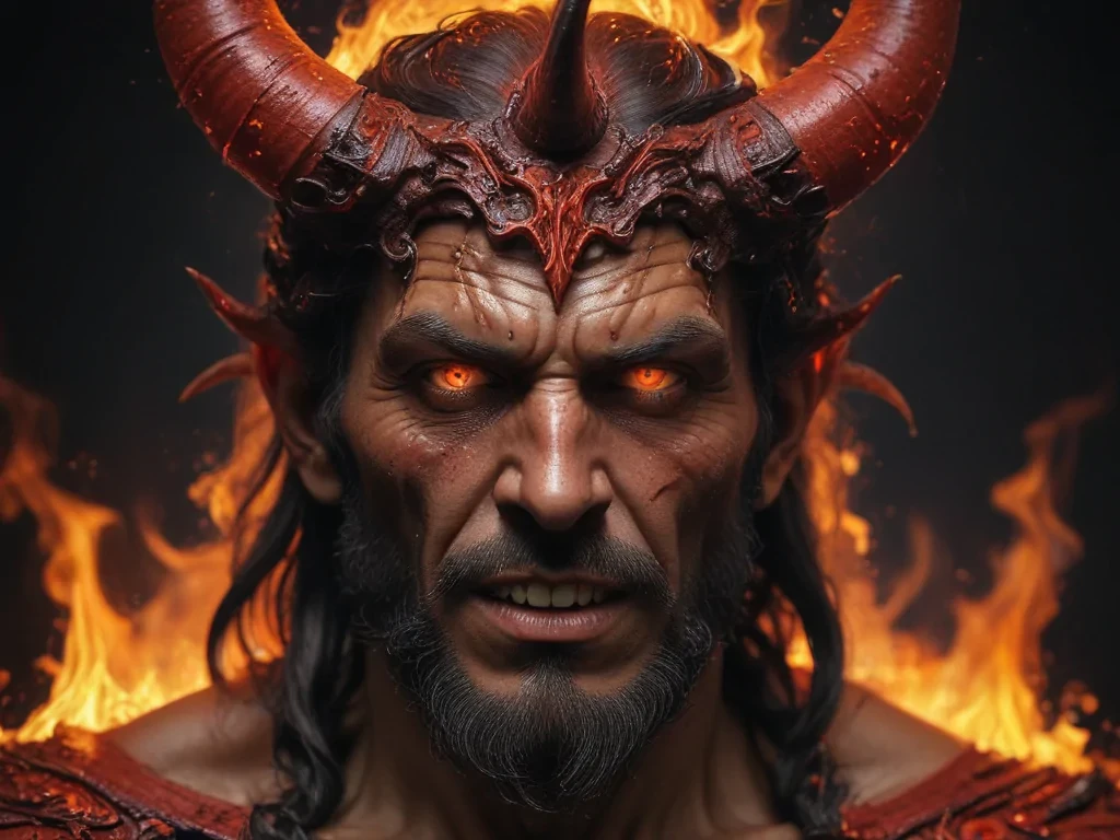 photo of satan