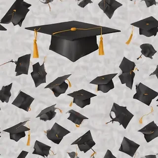 graduation cap transparent background