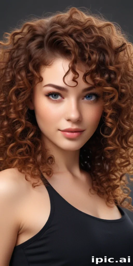 curly hair png