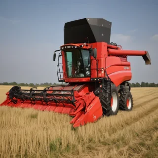 combine harvester