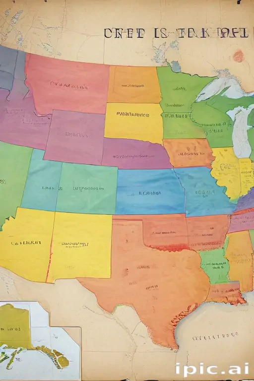 map of the united states