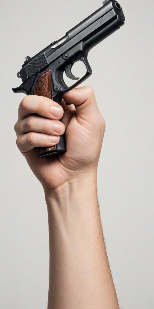 hand with gun png
