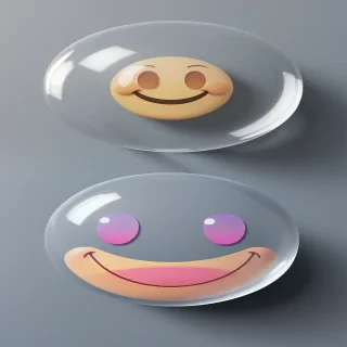 transparent happy emoji