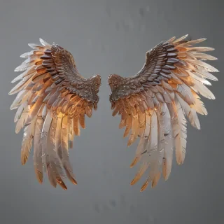 transparent angel wings png