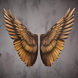 wings with background