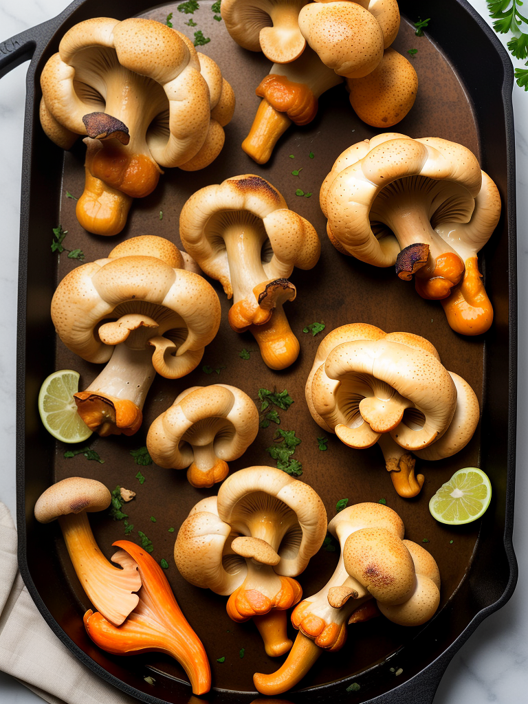 how to cook chicken of the woods mushrooms
