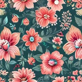 floral computer background