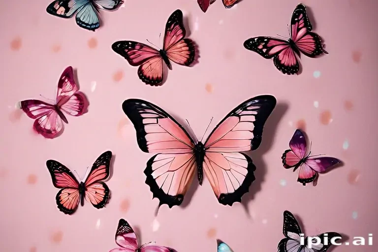 aesthetic butterfly wallpaper