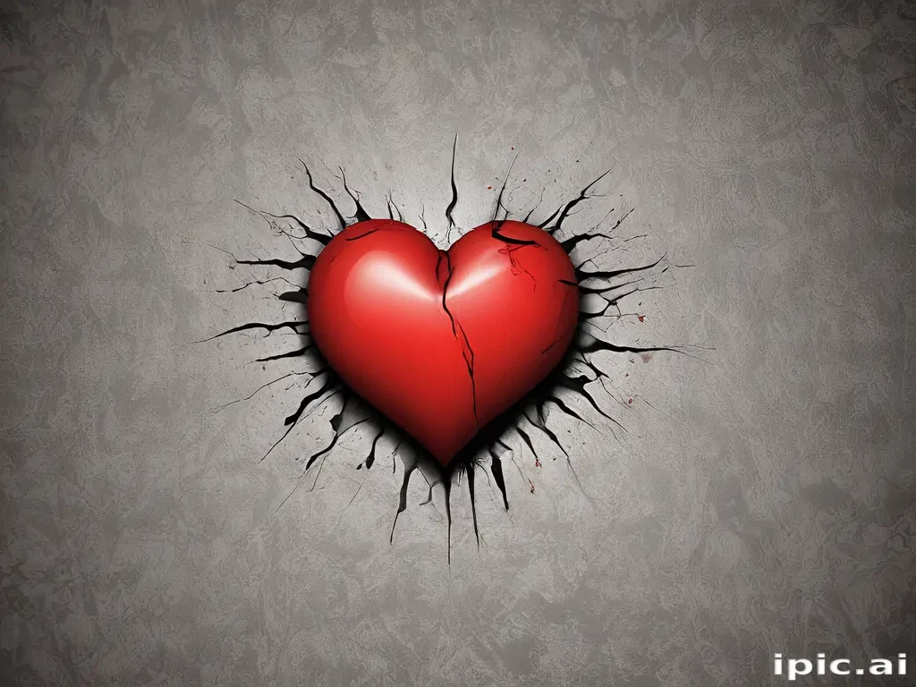 heart broke wallpaper