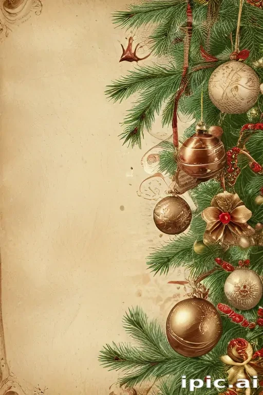 vintage christmas background