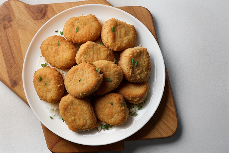 chicken nuggets with ground chicken