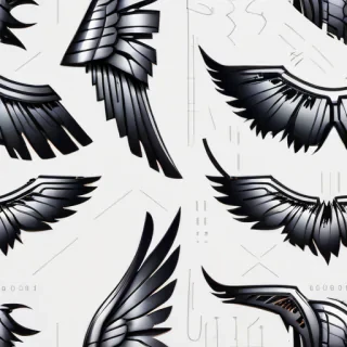 background wings