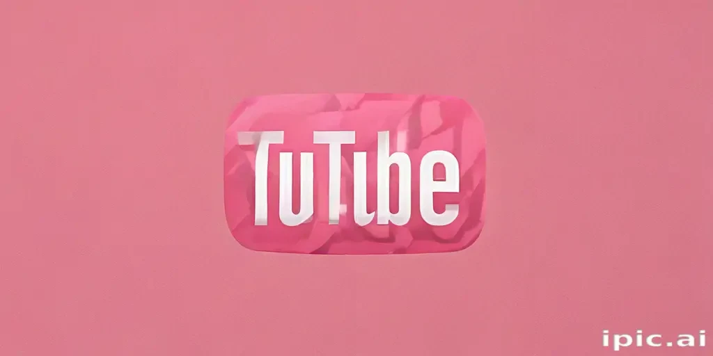pink youtube logo