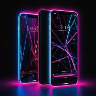 neon wallpapers for iphone