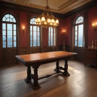 background with table