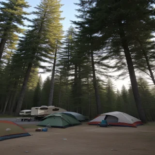 campground background