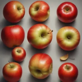 drawings of apples